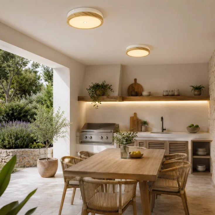LED plafonjera 30W, promenljiva boja svetla IP65 slika 4