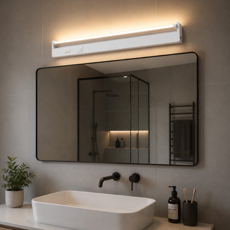 Zidna LED lampa 4W CCT bela slika 3