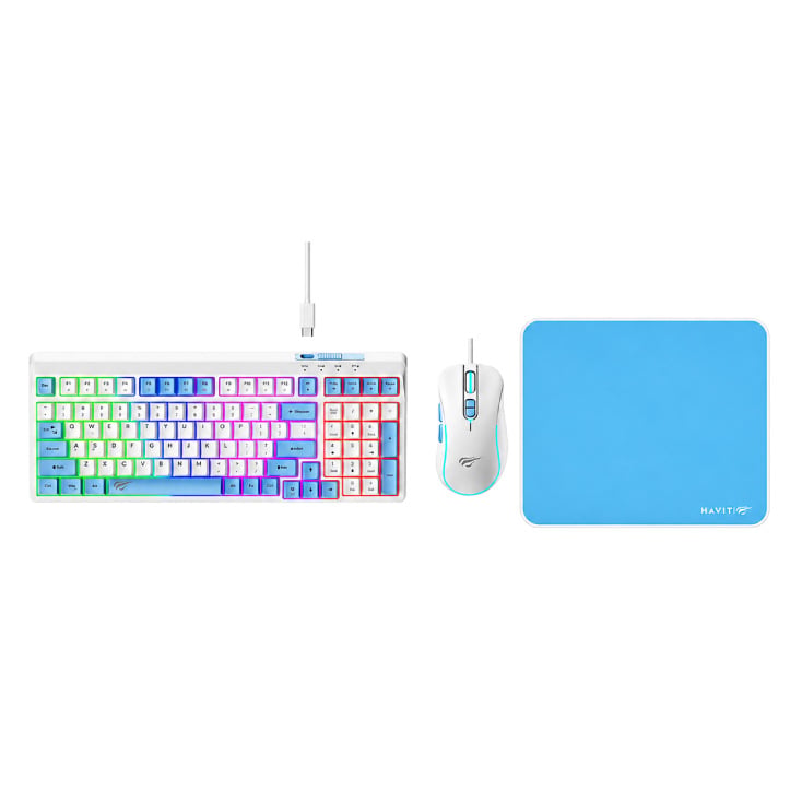 Havit gejming kombo tastatura, miš i podloga KB897CM  slika 1
