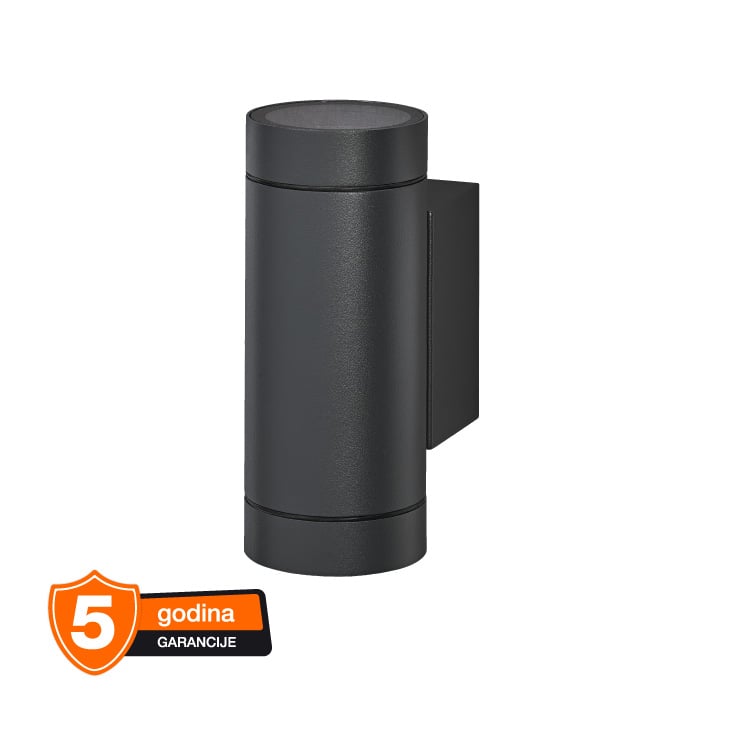 OSRAM spoljna zidna lampa 2xGU10 IP65 tamno siva slika 1